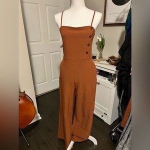 Burnt sierra jumpsuit